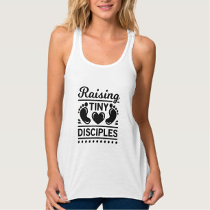 Camiseta Con Tirantes Levantando diminutos discípulos