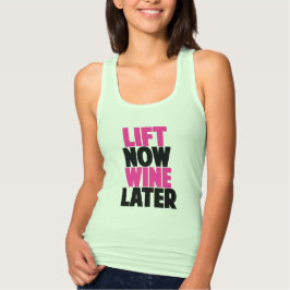 Camiseta Con Tirantes Levantar ahora, vino después