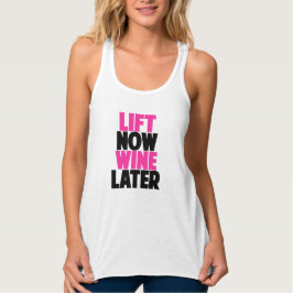 Camiseta Con Tirantes Levantar ahora, vino después