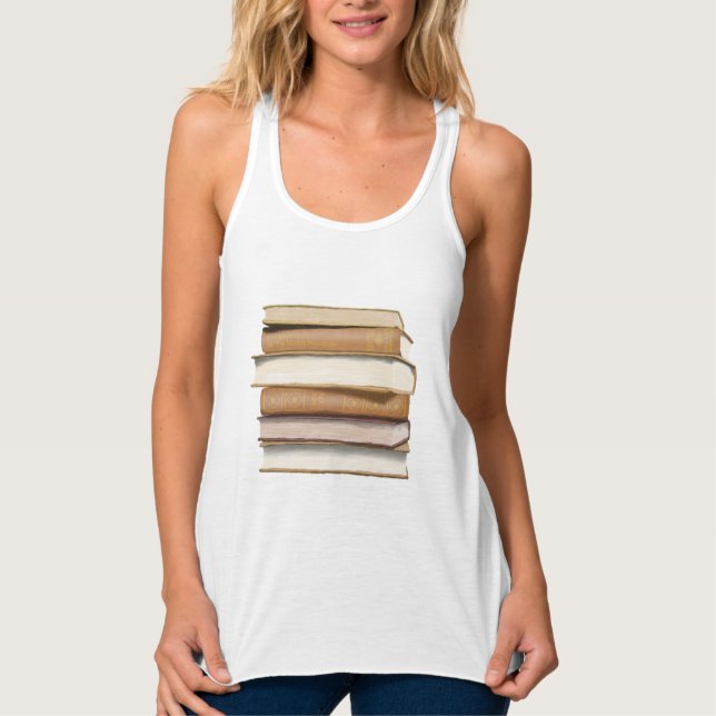 Camiseta Con Tirantes Libros antiguos de la Academia Oscura (Anverso)