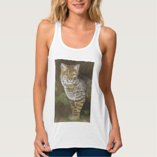 Camiseta Con Tirantes Lince rojo