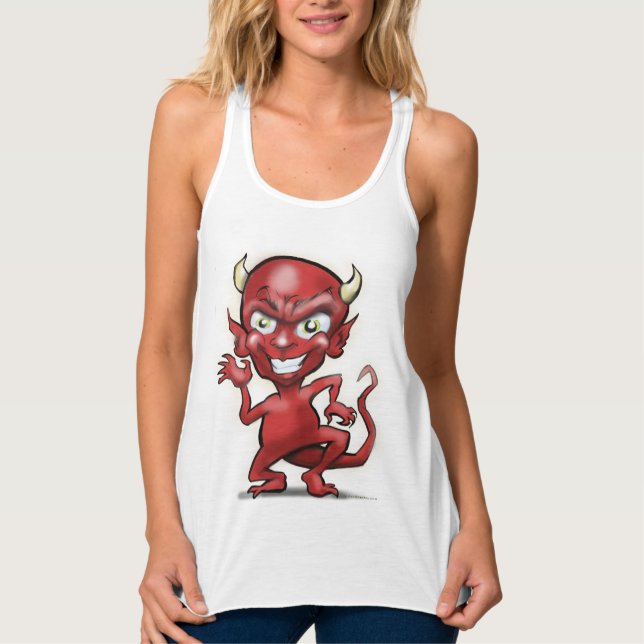 Camiseta Con Tirantes Little Devil (Anverso)