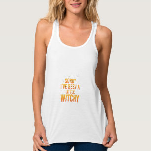 Camiseta Con Tirantes Lo siento, he sido un poco bruja Halloween