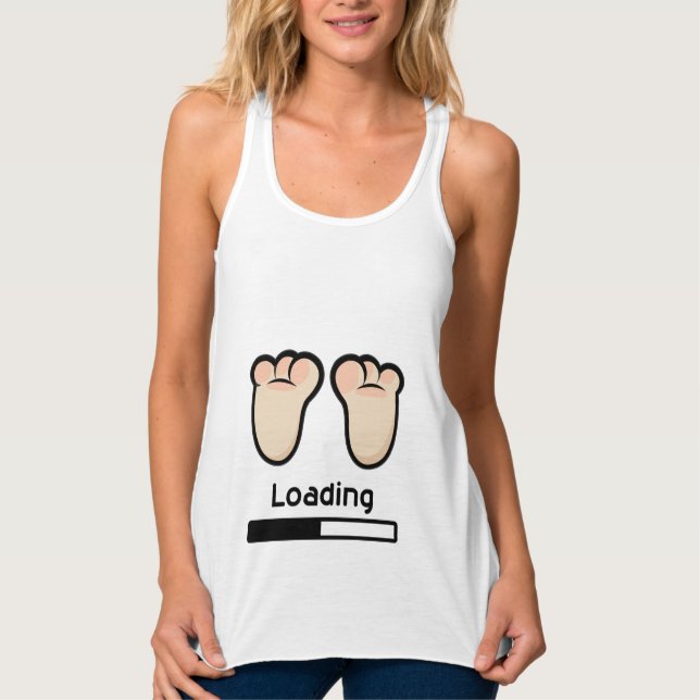 Camiseta Con Tirantes Loading (Anverso)