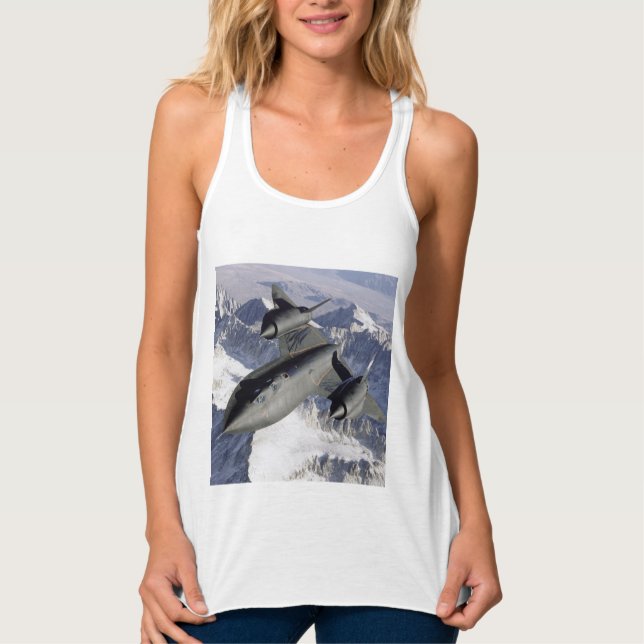 Camiseta Con Tirantes Lockheed SR-71B Blackbird (Anverso)