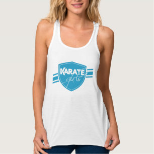 Camiseta Con Tirantes Logo de los Chicas Karate