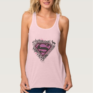 Camiseta Con Tirantes Logo de Supergirl Pins