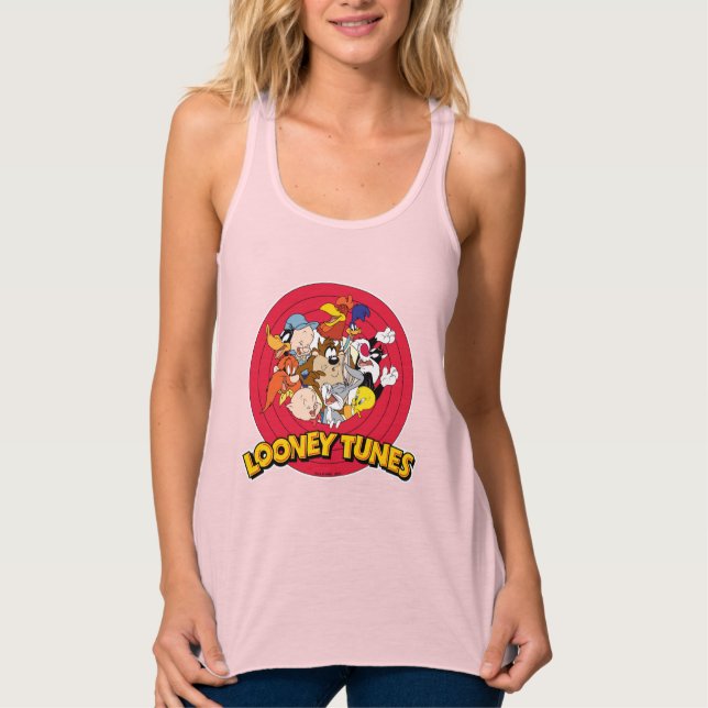 Camiseta Con Tirantes Logotipo de caracteres LOONEY TUNES™ (Anverso)