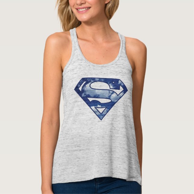 Camiseta Con Tirantes Logotipo de nube superchica (Anverso)