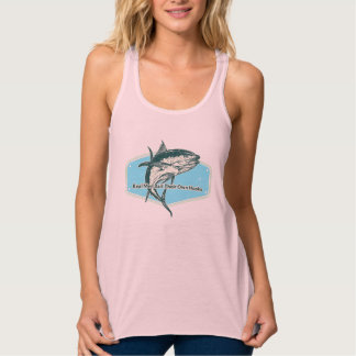 Camiseta Con Tirantes Los Hombres de Verdad Enganchan Sus Propios Anzuel