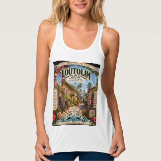 Camiseta Con Tirantes Loutolim — Corazón patrimonial del sur de Goa 🏡