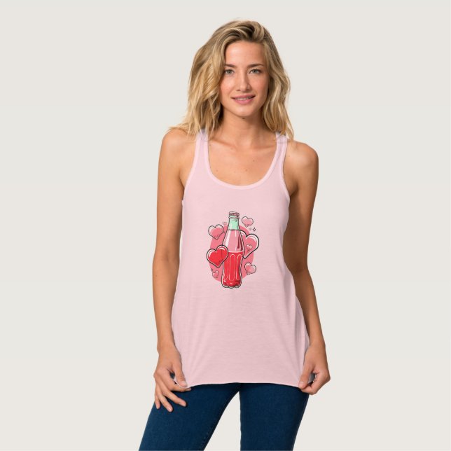 Camiseta Con Tirantes Love Soda (Anverso completo)