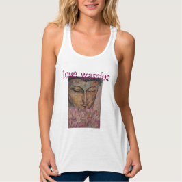 Camiseta Con Tirantes Love Warrid Buddha Watercolor Tank