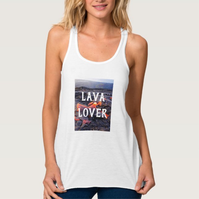 Camiseta Con Tirantes Lover-Geología volcánica (Anverso)