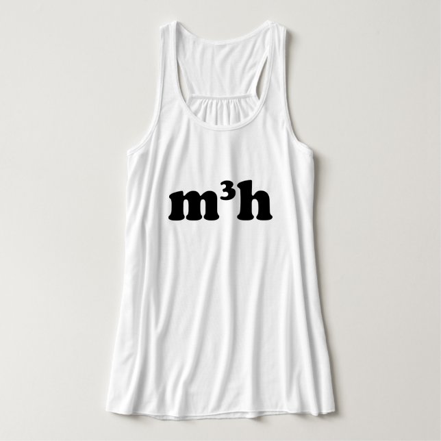 Camiseta Con Tirantes m3h (Diseño del anverso)