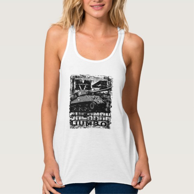 Camiseta Con Tirantes M4 Sherman Jumbo (Anverso)