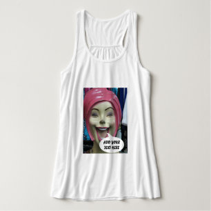 Camiseta Con Tirantes Mad Laughing Mannequin ~ Uncanny Valley Chica