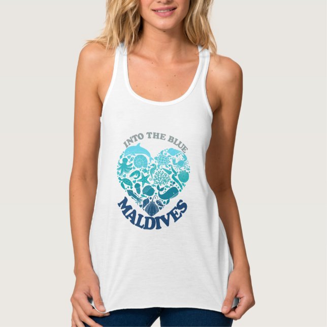 CAMISETA CON TIRANTES MALDIVAS (Anverso)