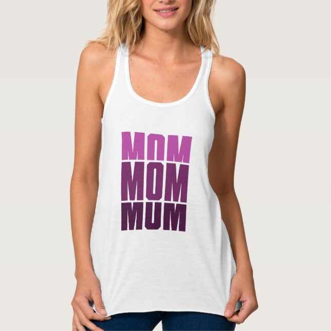Camiseta Con Tirantes Mamá mamá (Anverso)