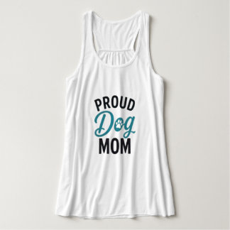 Camiseta Con Tirantes Mamá Orgullosa de Perro Amante de Perros Diseño Ti
