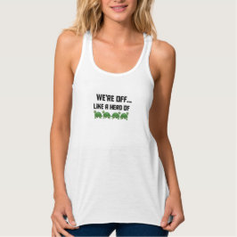 Camiseta Con Tirantes Manada de tortugas - Maratón de Londres