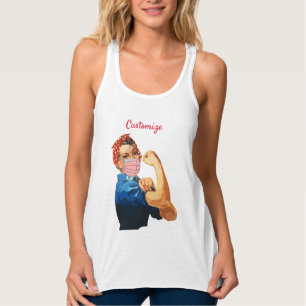 Camiseta Con Tirantes Máscara de empoderamiento femenino Thunder_Cove 