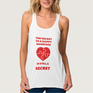 Camiseta Con Tirantes matrimonio feliz, SECRET