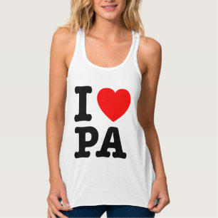 Camiseta Con Tirantes ME ENCANTA PA Pennsylvania