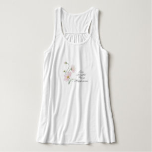 Camiseta Con Tirantes Menos Ajetreo. Más Felicidad. Bienestar Mental