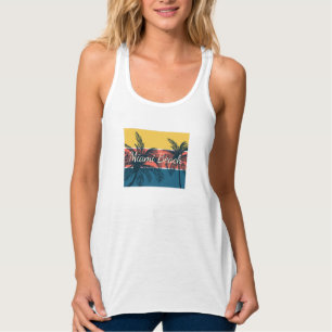 Camiseta Con Tirantes Miami Beach