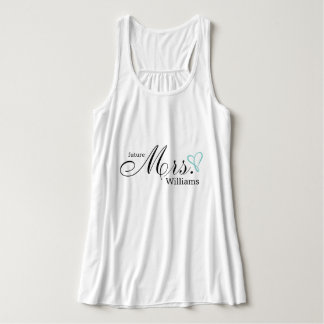 Camiseta Con Tirantes Mint Scribblet Heart "Future Mrs."