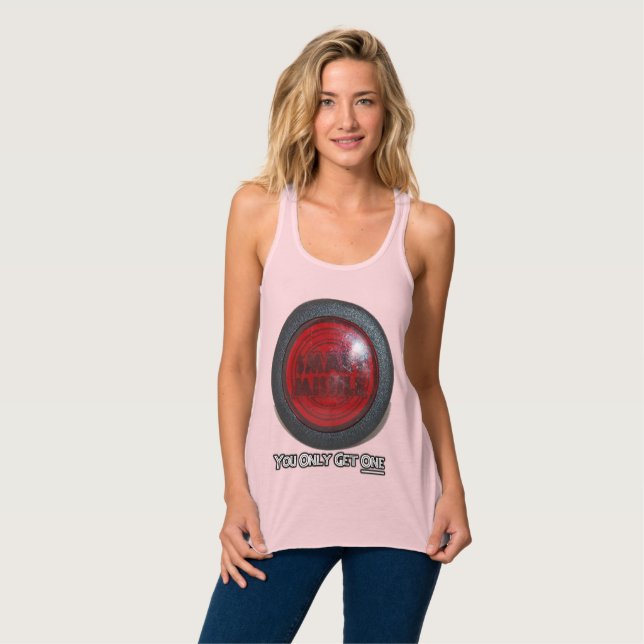 Camiseta Con Tirantes Misil elegante - usted consigue solamente uno (Anverso completo)