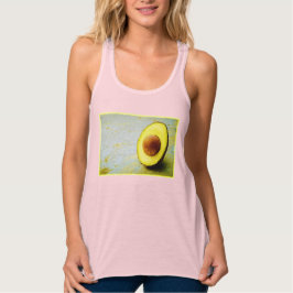 Camiseta Con Tirantes "Mitad aguacate" Foto Cute. ¡Hazte con una en Zazz