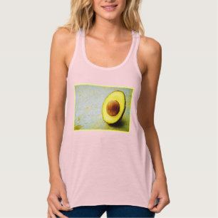 Camiseta Con Tirantes "Mitad aguacate" Foto Cute. ¡Hazte con una en Zazz