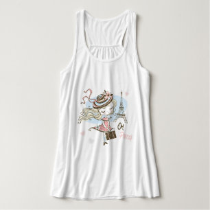 Camiseta Con Tirantes Moda en París