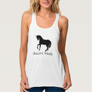 Camiseta Con Tirantes Modo del unicornio