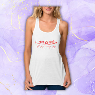 Camiseta Con Tirantes Modo Mamá - Todo el día todos los días  