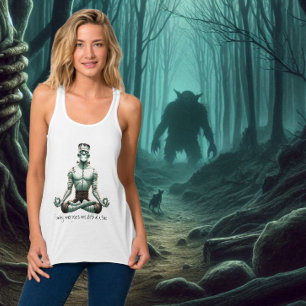 Camiseta Con Tirantes Monstruo de Frankenstein - en el personalizado Zen