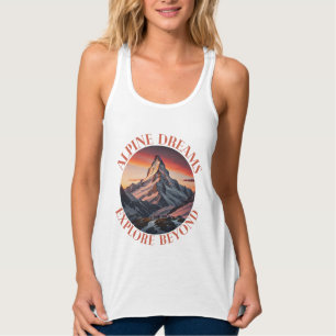 Camiseta Con Tirantes montañas