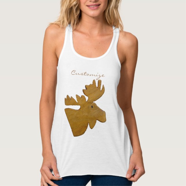 Camiseta Con Tirantes Moose Head Thunder_Cove (Anverso)