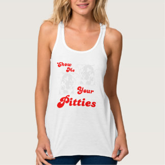 Camiseta Con Tirantes Mostrar tus Pitties #USAPatriotGraphics ©