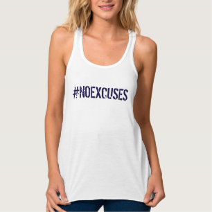 Camiseta Con Tirantes Motivacional GIMNASIO y Fitness #SINEXCUSAS