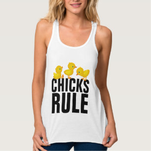 CAMISETA CON TIRANTES MUJER CHICA POWER CHICKS T-SHIRS