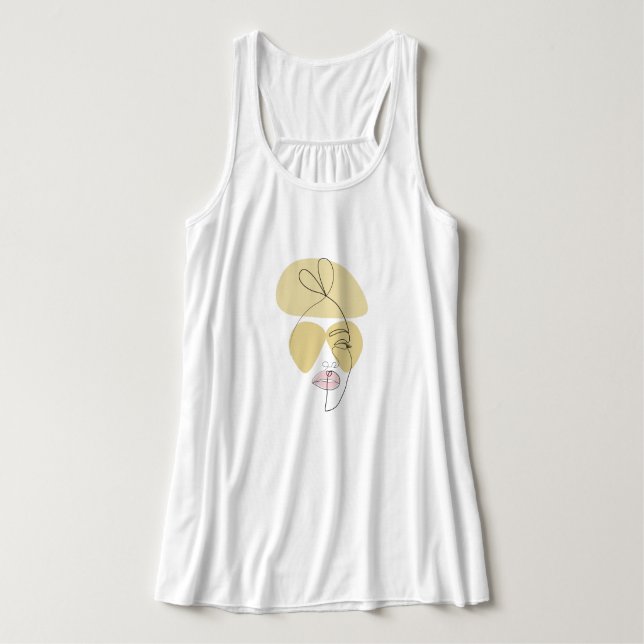 Camiseta Con Tirantes Mujer de moda (Diseño del anverso)