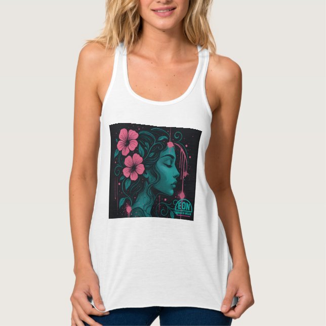 CAMISETA CON TIRANTES MUSSA FLORAL (Anverso)