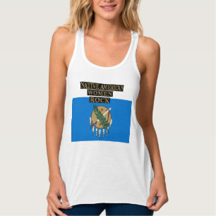 CAMISETA CON TIRANTES NATIONAL AMERICA MUJERES ROCK