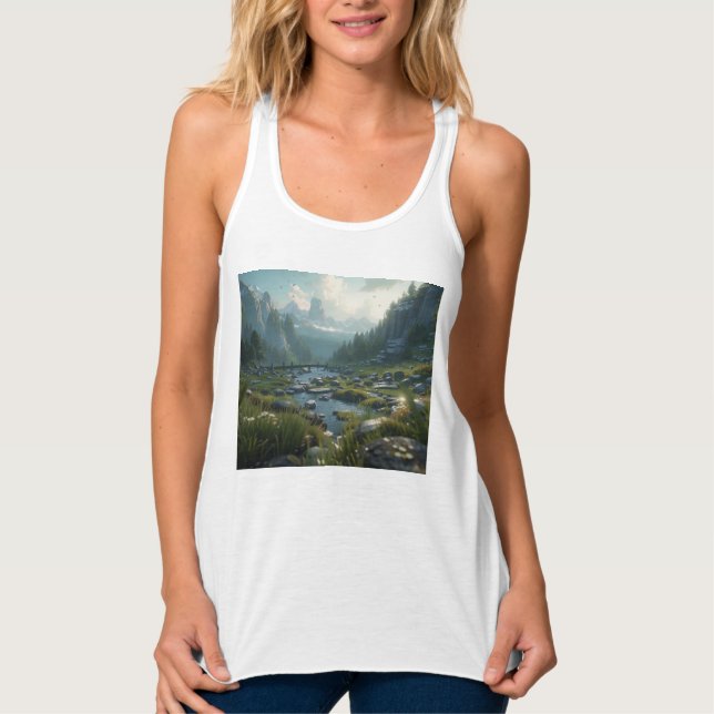 Camiseta Con Tirantes Naturaleza 21 (Anverso)