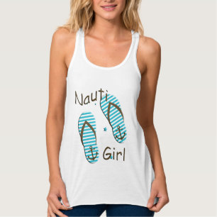 Camiseta Con Tirantes Nauti Chica Aqua