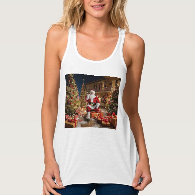Camiseta Con Tirantes Navidades (Anverso)
