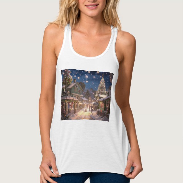 Camiseta Con Tirantes Navidades 3. (Anverso)